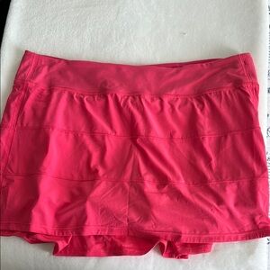 Lululemon Athletica Vibrant Pink Skort